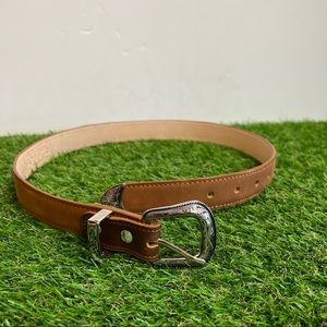 Kids Youth Western Cowgirl Leather Belts Western Buckle Cinto de Ninos Vaqueros